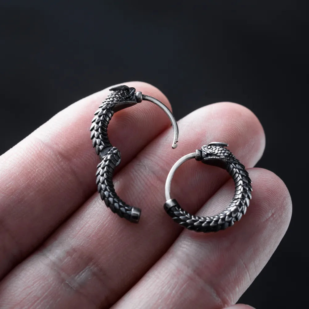 Ouroboros Earrings