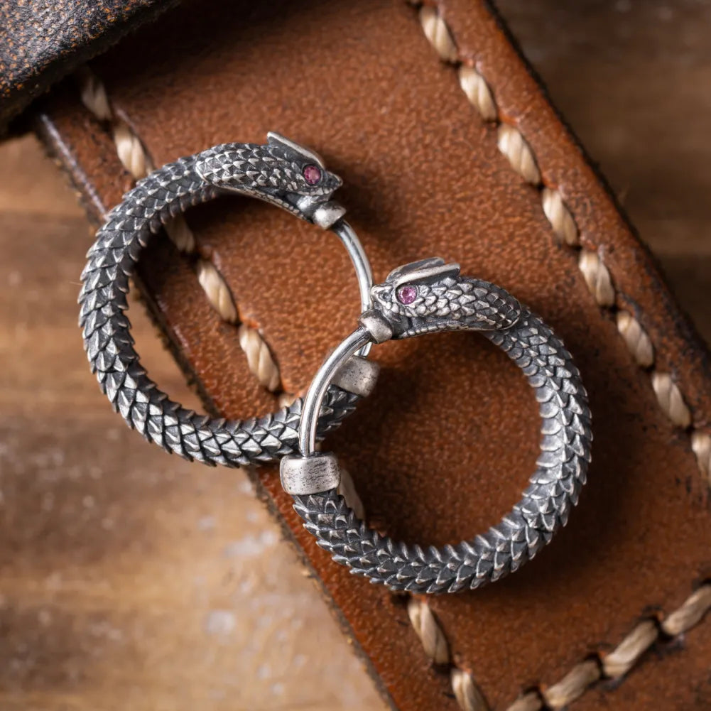 Ouroboros Earrings