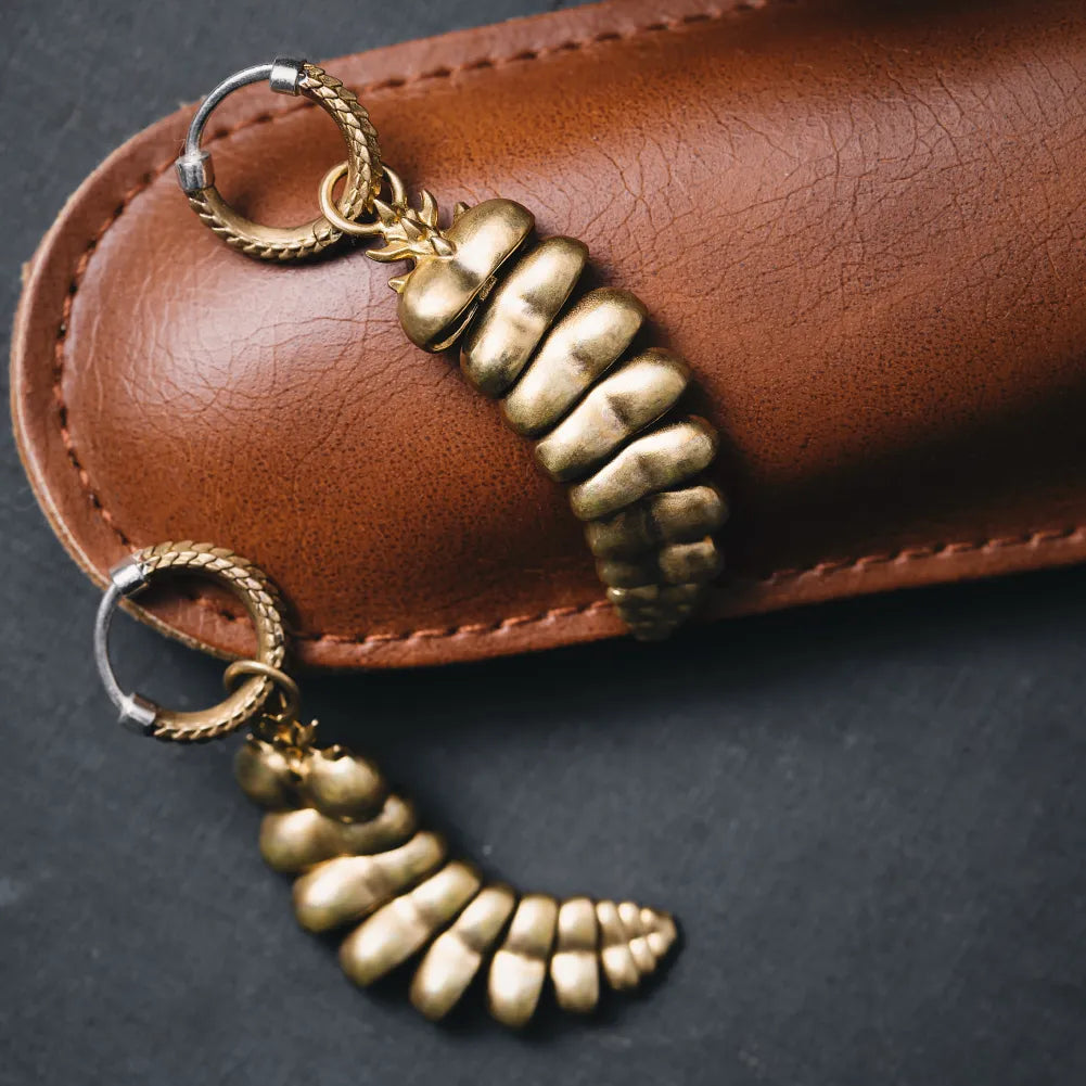 Rattlesnake Tail Earrings