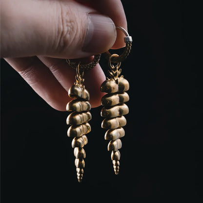 Rattlesnake Tail Earrings