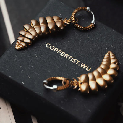 Rattlesnake Tail Earrings