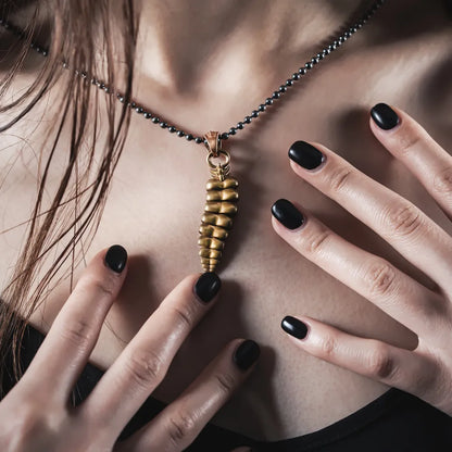 Rattlesnake Tail Pendant