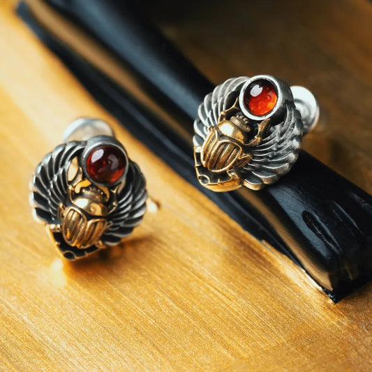 Scarab Studs