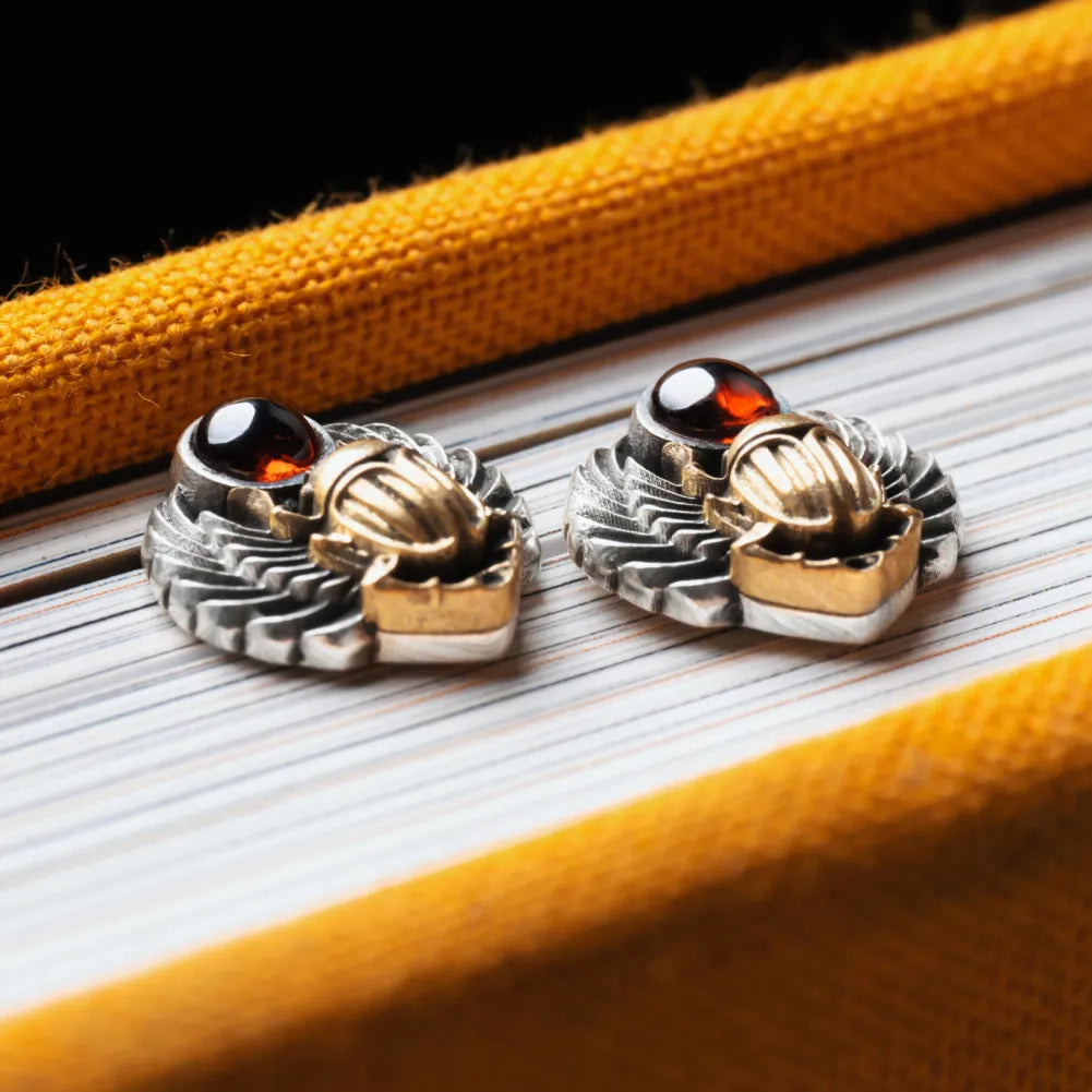 Scarab Studs