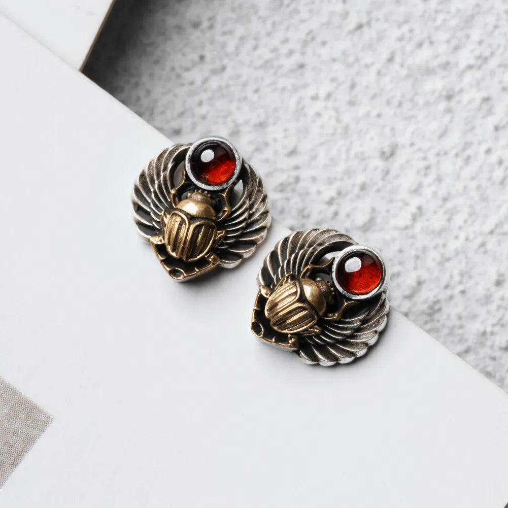 Scarab Studs