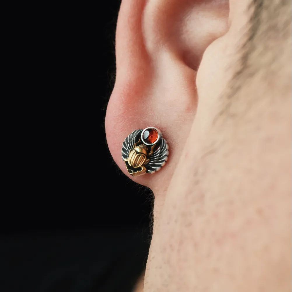 Scarab Studs