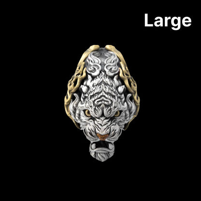 Tiger Three-way Bead - Large Version