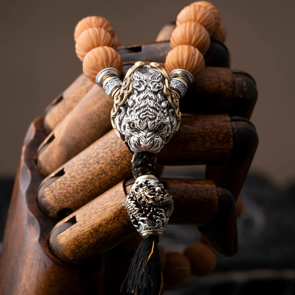 Tiger Three-way Bead - Large Version