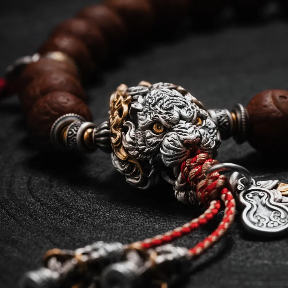 Tiger Three-way Bead - Large Version