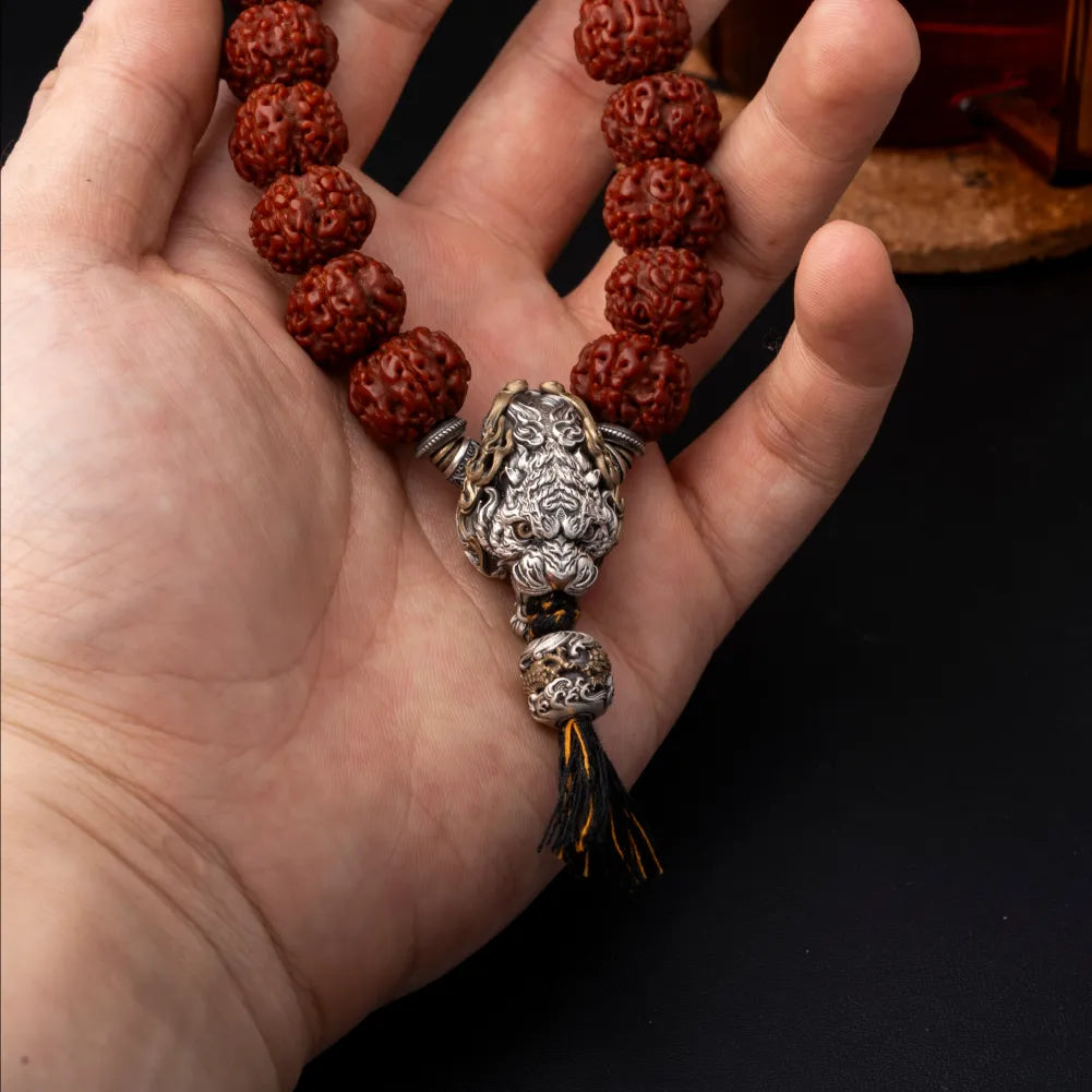 Tiger Three-way Bead - Large Version