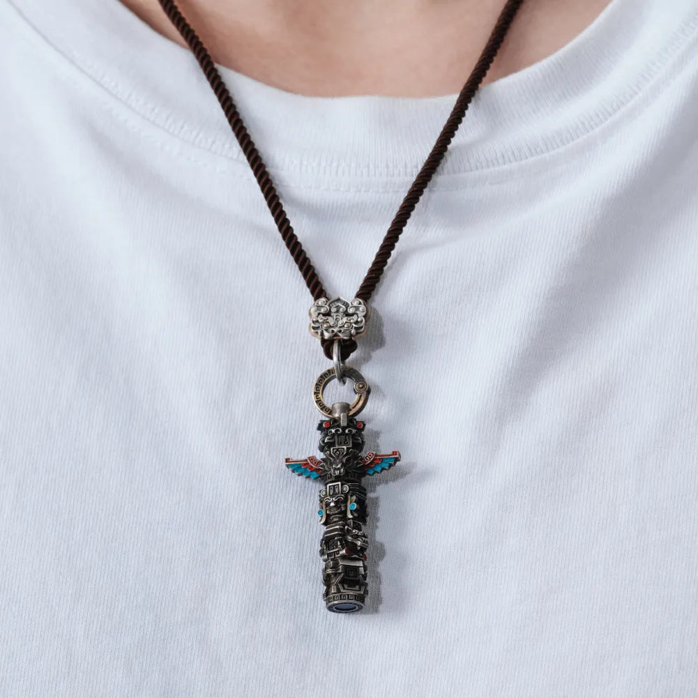 Mayan Totem Pendant