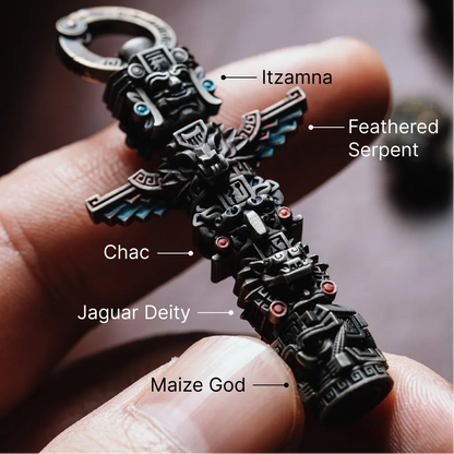Mayan Totem Pendant