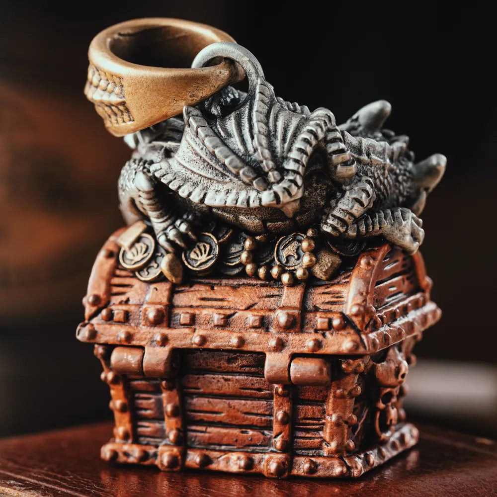 Dragon Treasure Chest Pendant