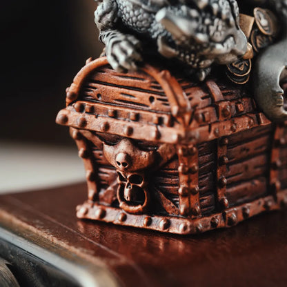 Dragon Treasure Chest Pendant