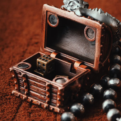 Dragon Treasure Chest Pendant