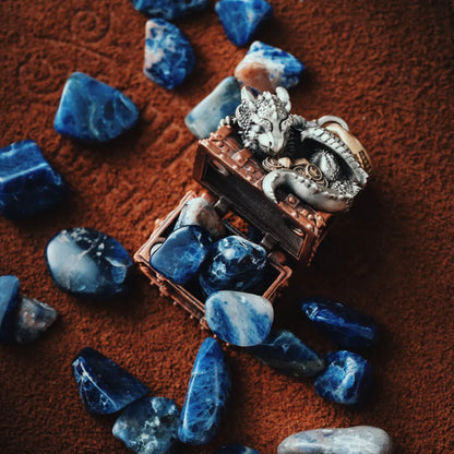 Dragon Treasure Chest Pendant