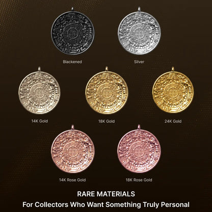 Nine Palaces Bagua Talisman Pendant More Materials