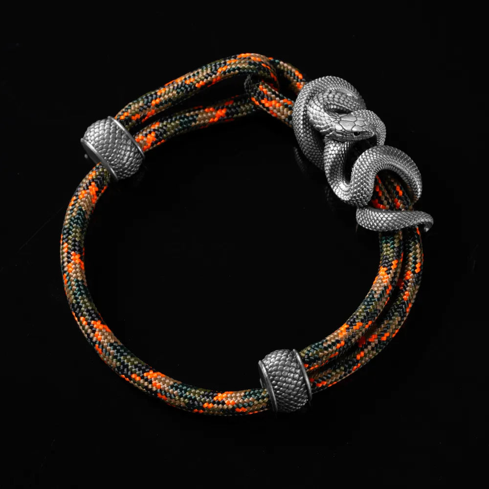 Black Mamba Rope Bracelet