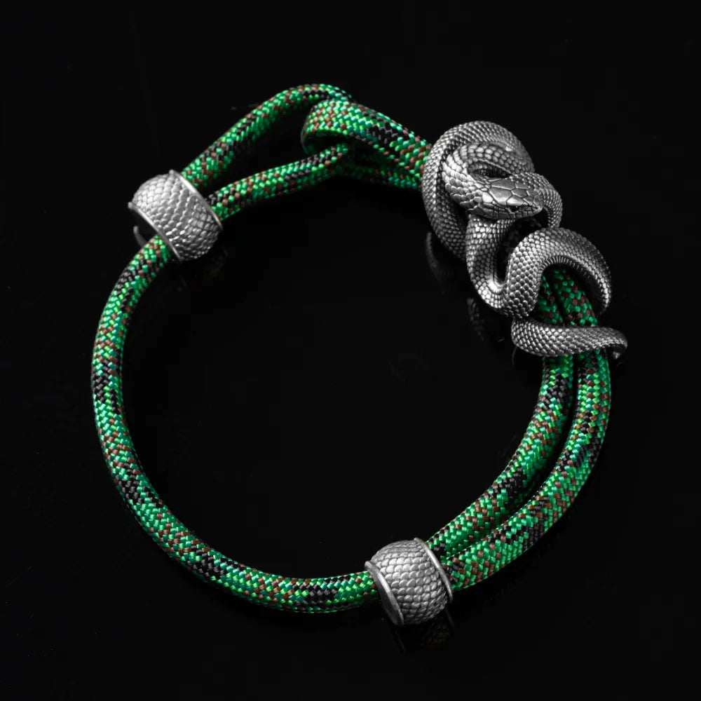 Black Mamba Rope Bracelet