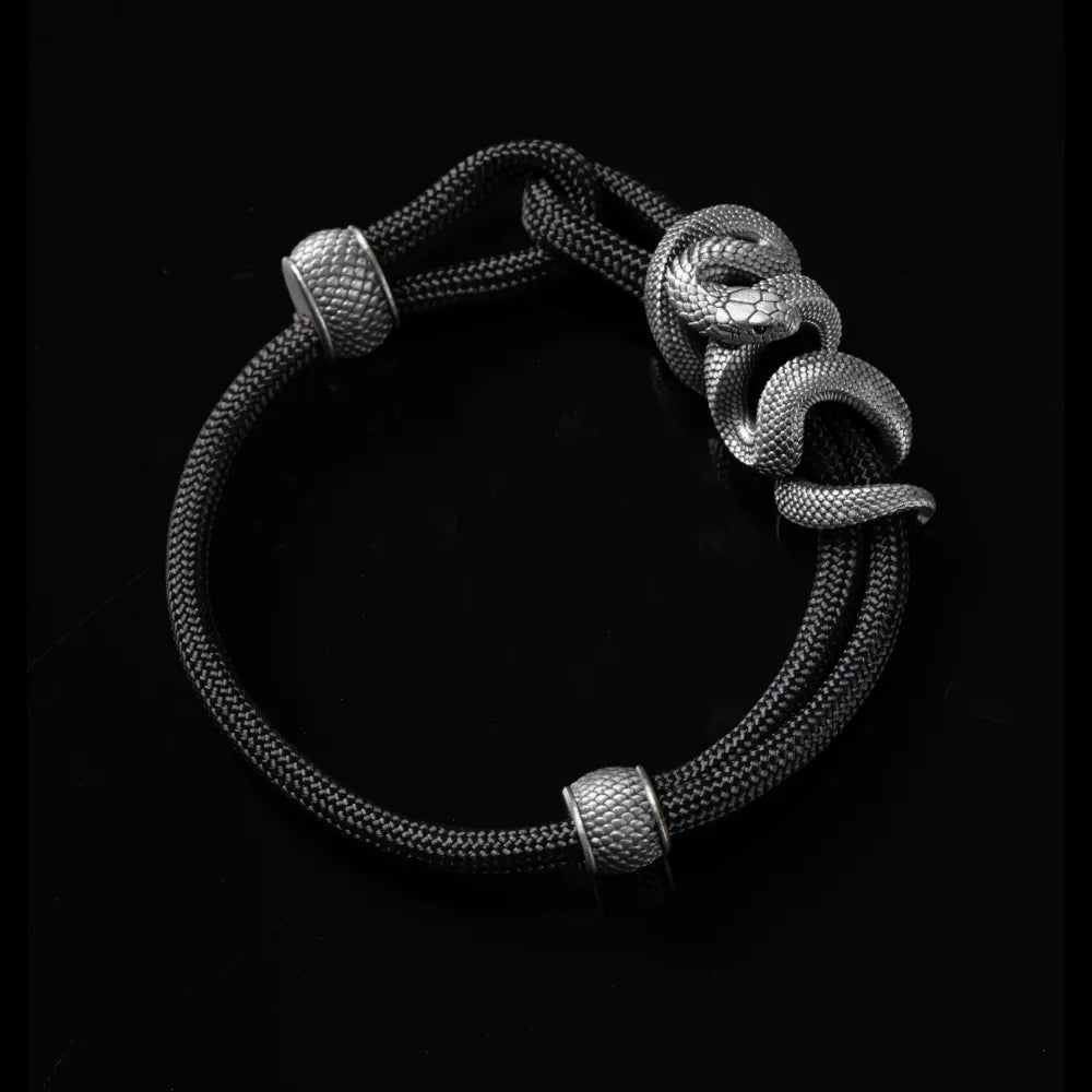 Black Mamba Rope Bracelet