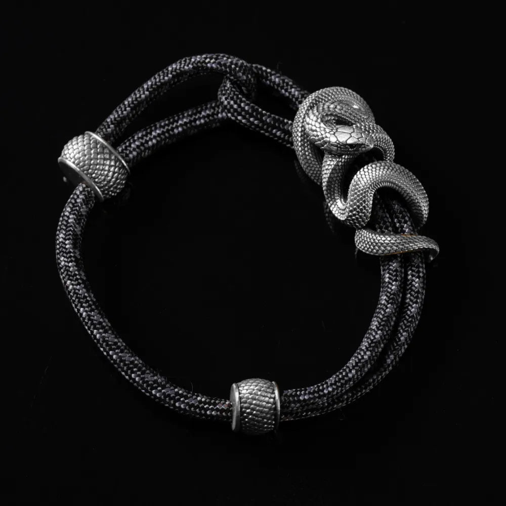Black Mamba Rope Bracelet