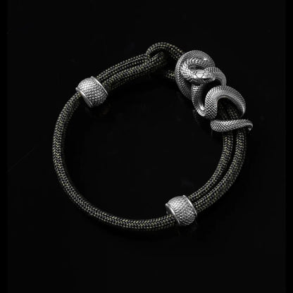 Black Mamba Rope Bracelet