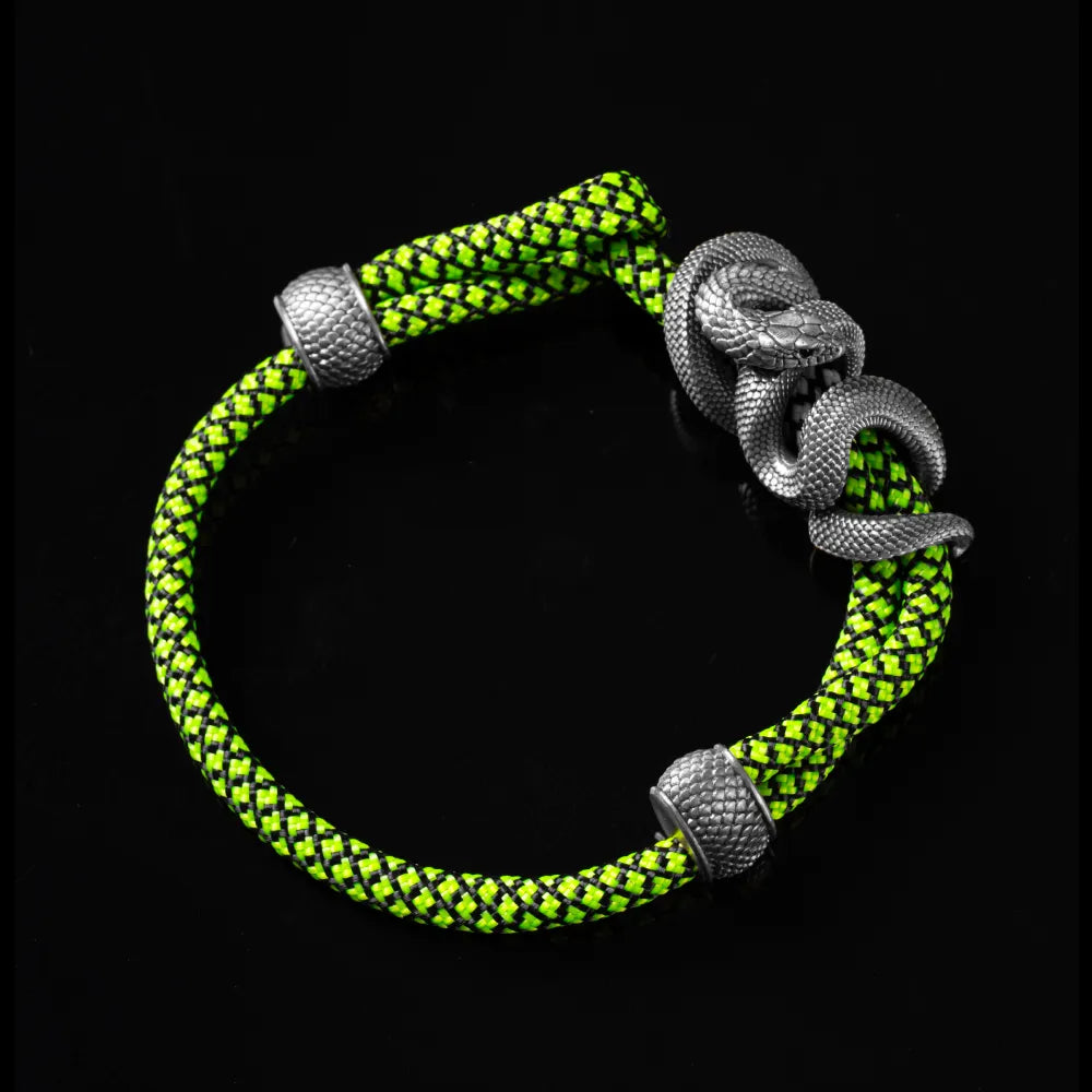 Black Mamba Rope Bracelet