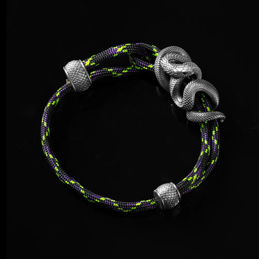 Black Mamba Rope Bracelet