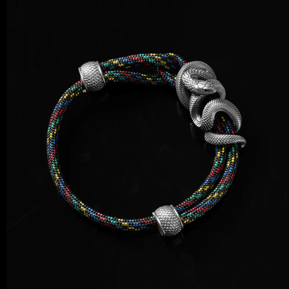 Black Mamba Rope Bracelet