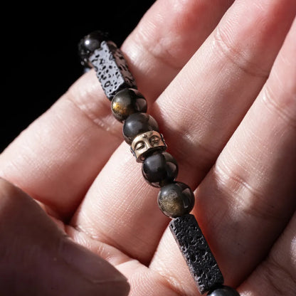 Obsidian Forge Bracelet
