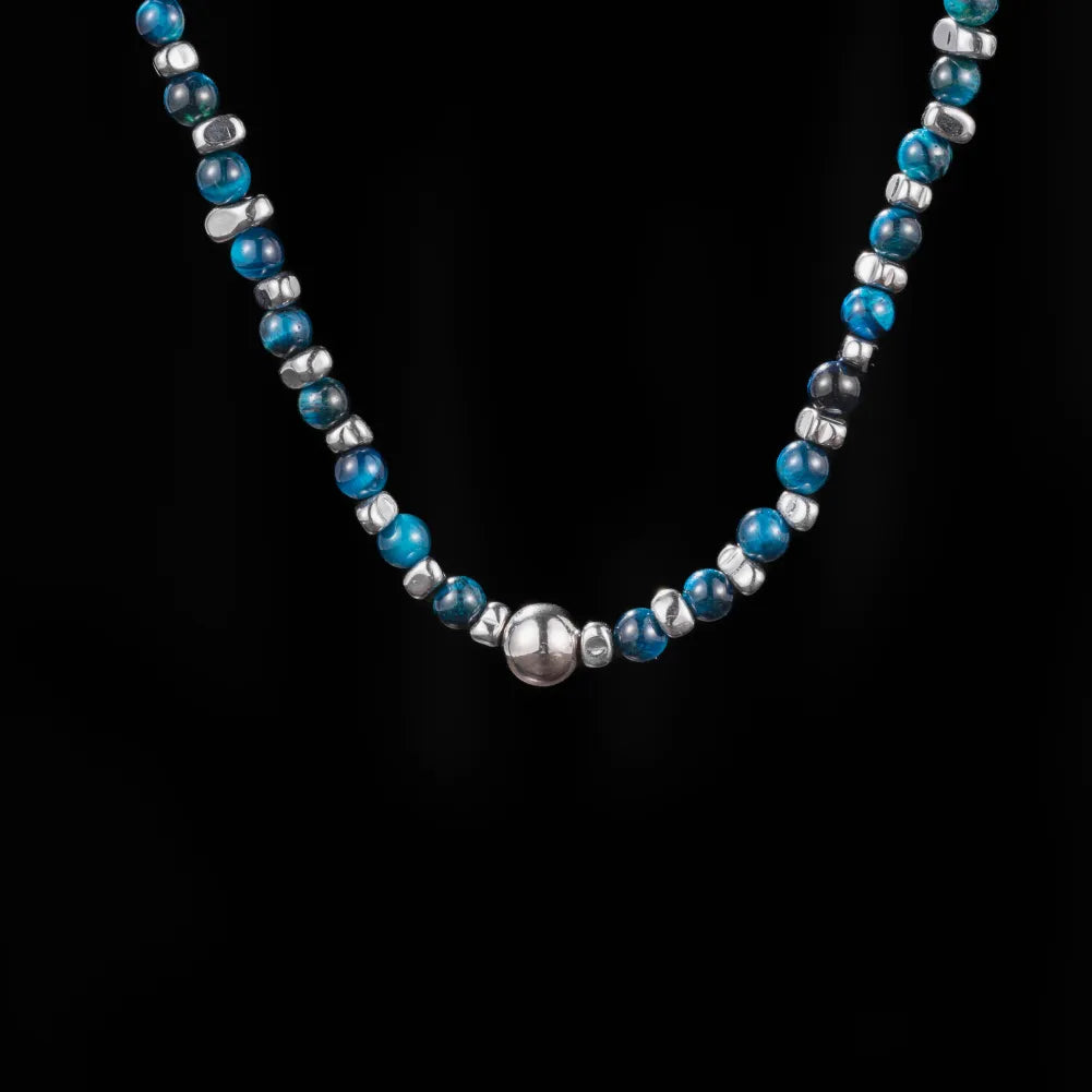 Ocean Fade Ti Steel Chain Necklace Details 01