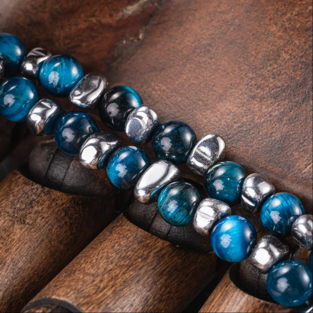 Ocean Fade Ti Steel Chain Necklace Details 04