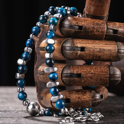 Ocean Fade Ti Steel Chain Necklace Details 06