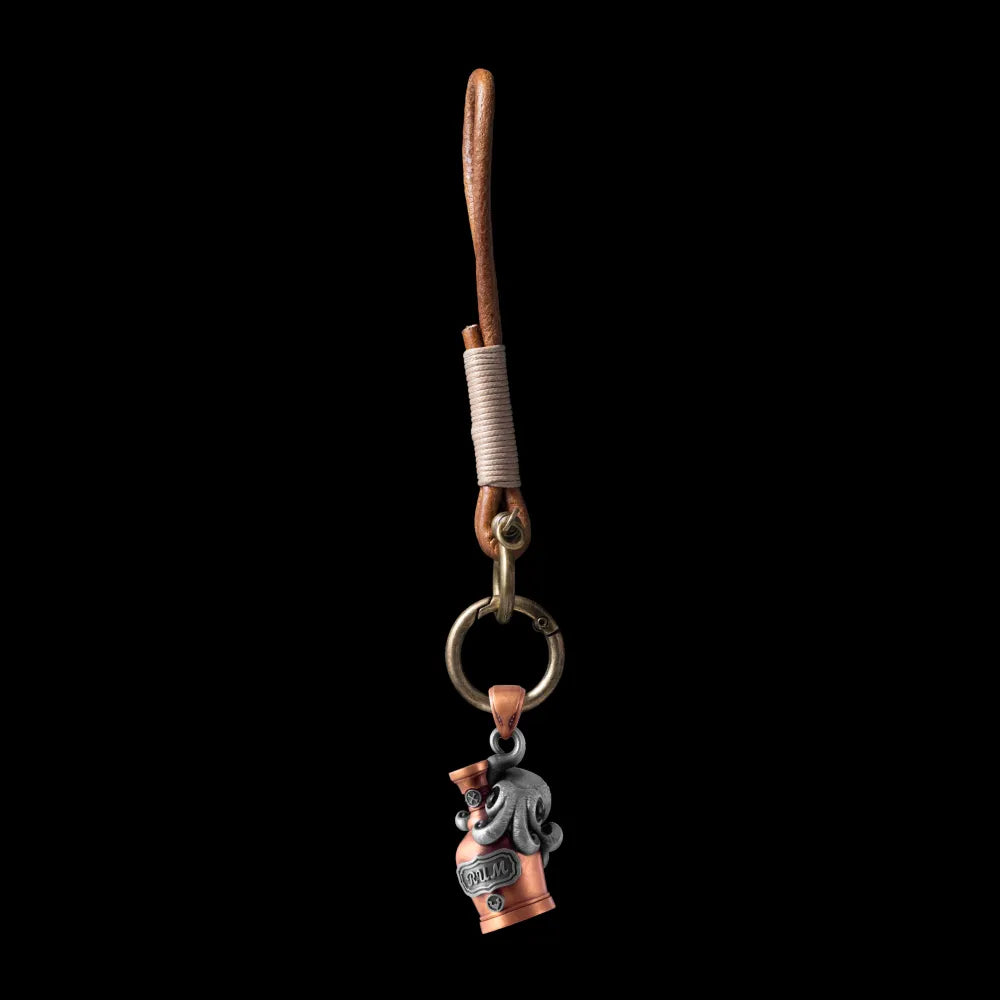 With Horseshoe Clasp Keychain