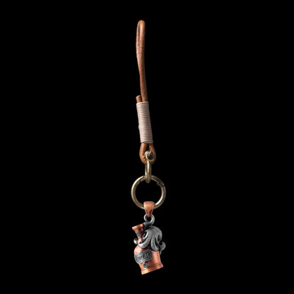 With Horseshoe Clasp Keychain