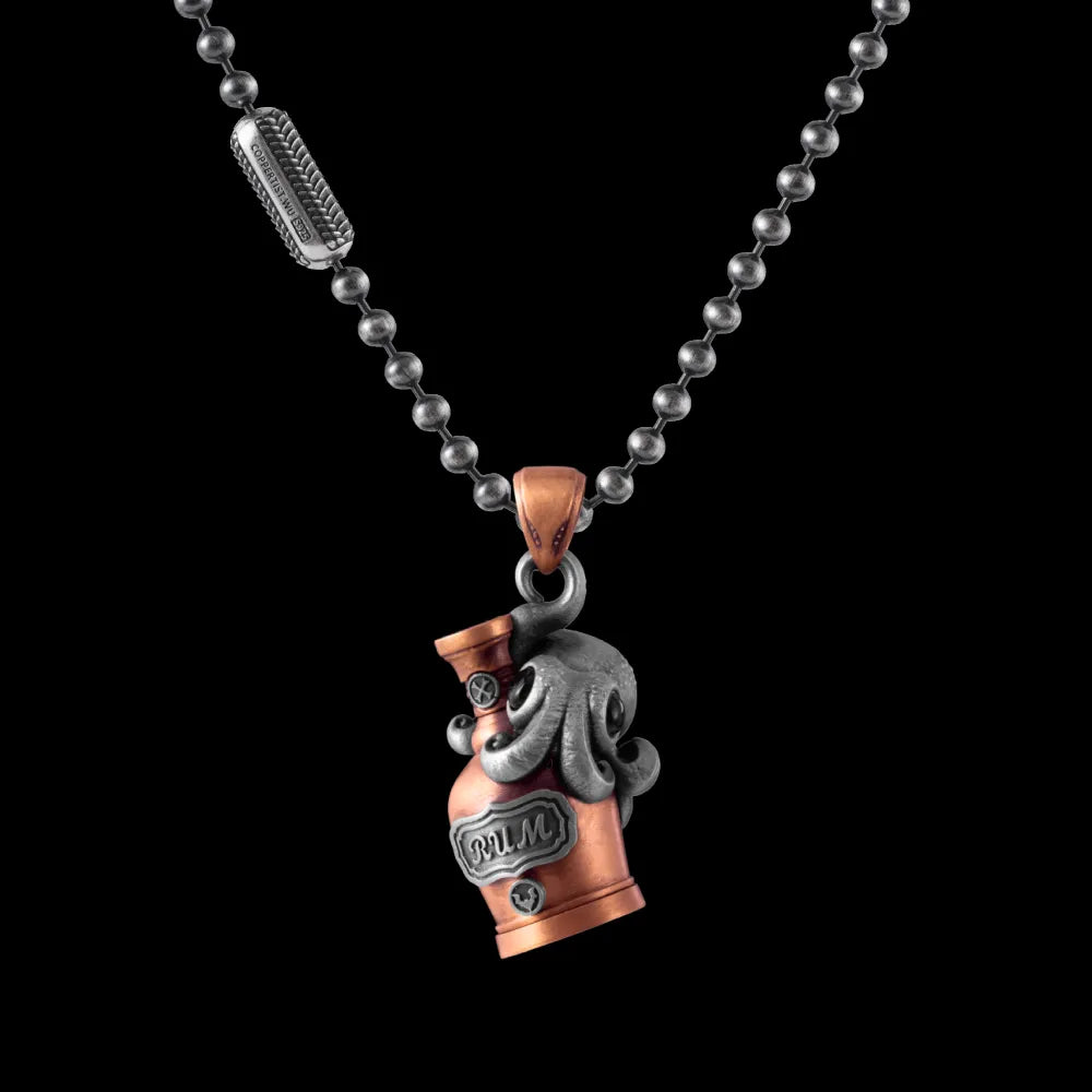 With Ball Chain Necklace