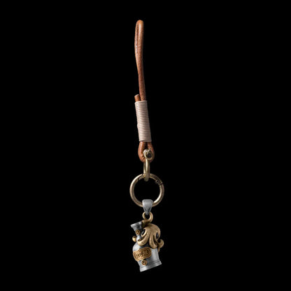With Horseshoe Clasp Keychain