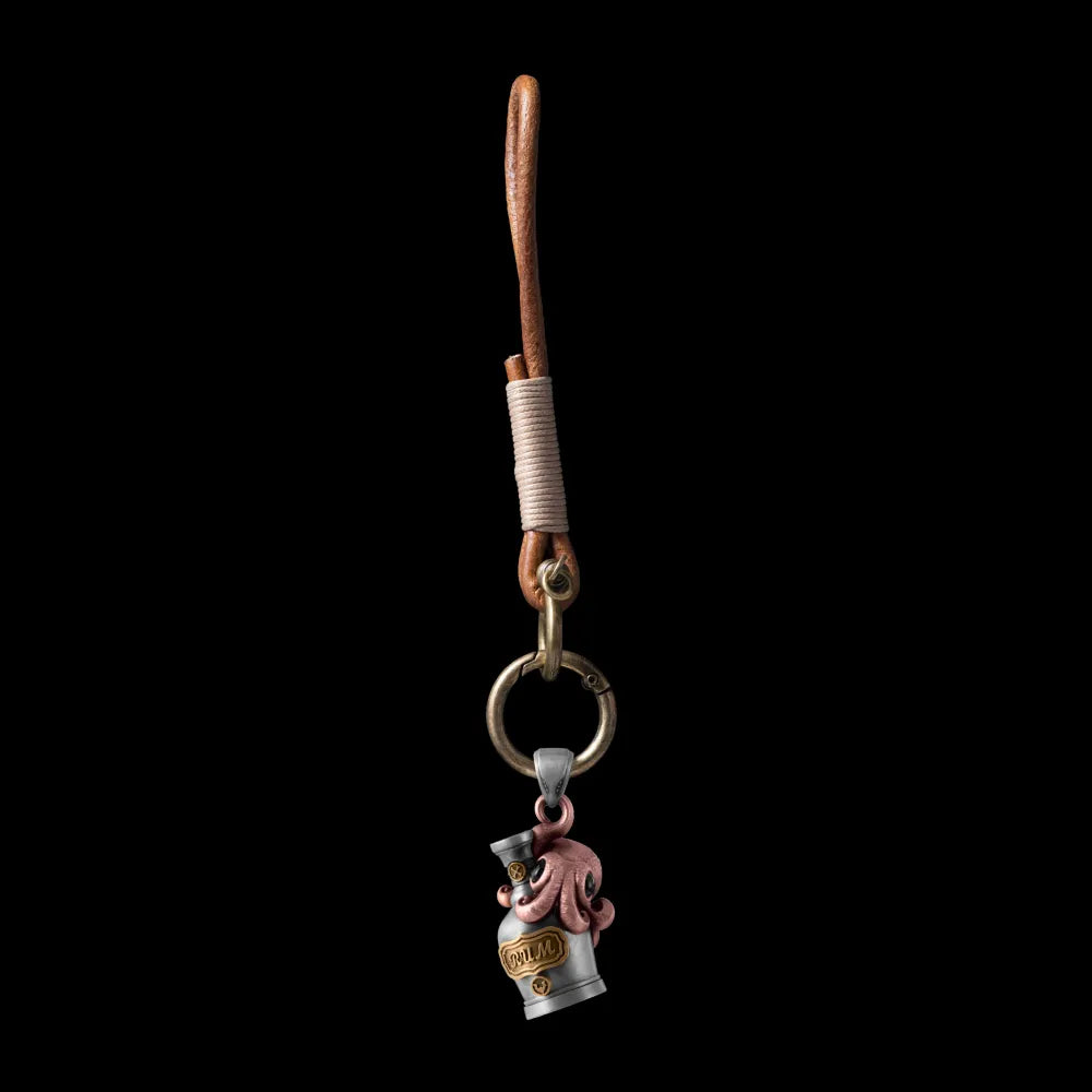 With Horseshoe Clasp Keychain