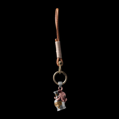 With Horseshoe Clasp Keychain