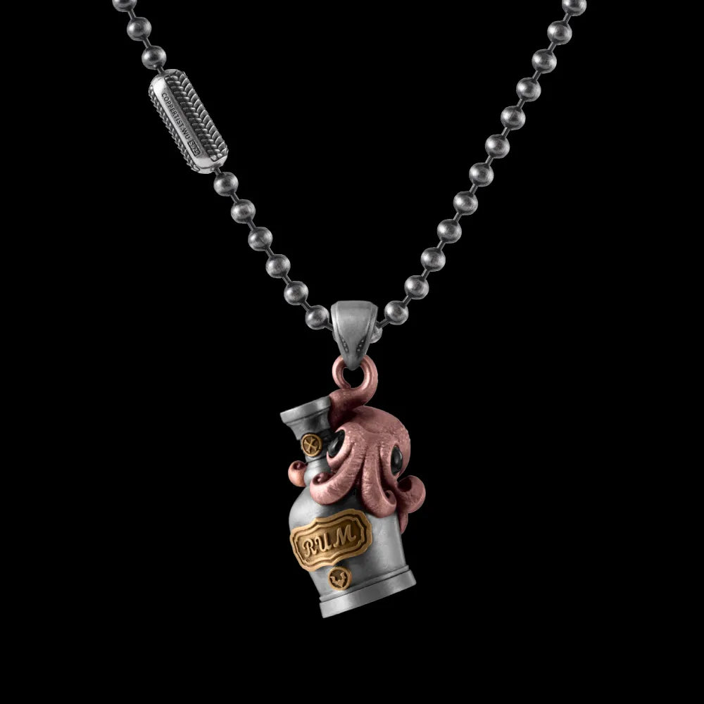 With Ball Chain Necklace