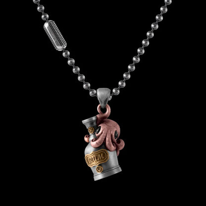 With Ball Chain Necklace