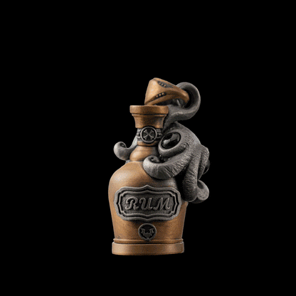 Octopus Capsule Pendant