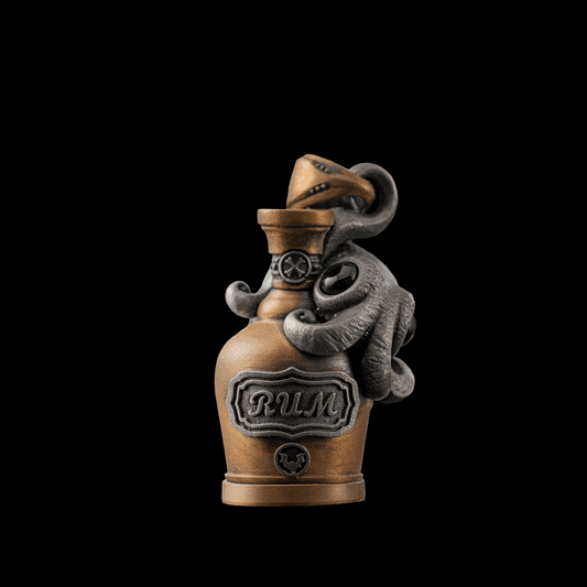 Octopus Capsule Pendant