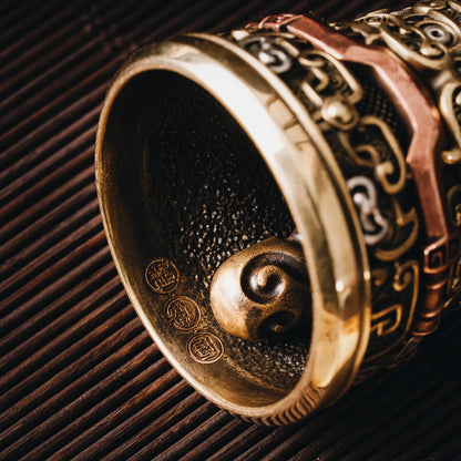 Oriental Patterned Bell Large Details 10