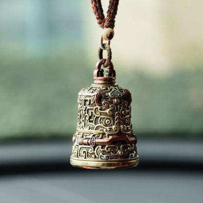 Oriental Patterned Bell Large Details 11