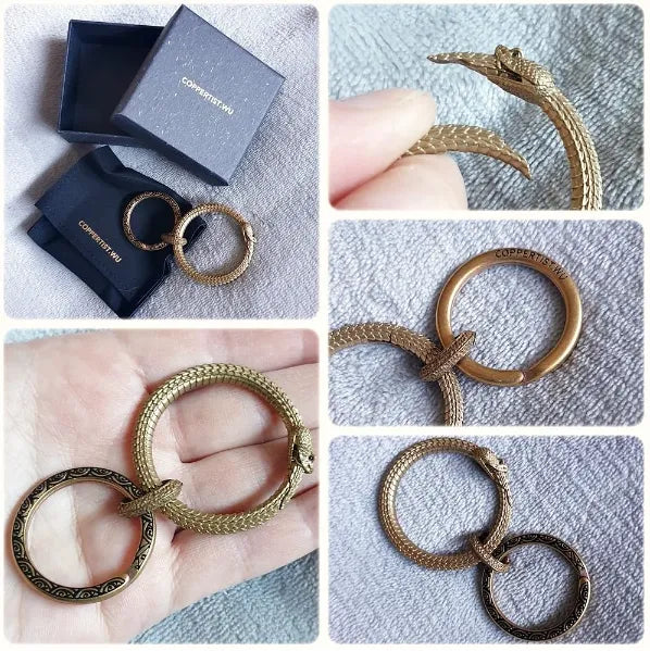 Ouroboros Keychain showcace 1 from Customers