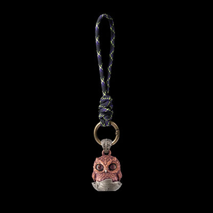 With Paracord Braided Keychain