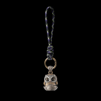 With Paracord Braided Keychain