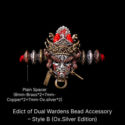 Edict of Dual Wardens Bead