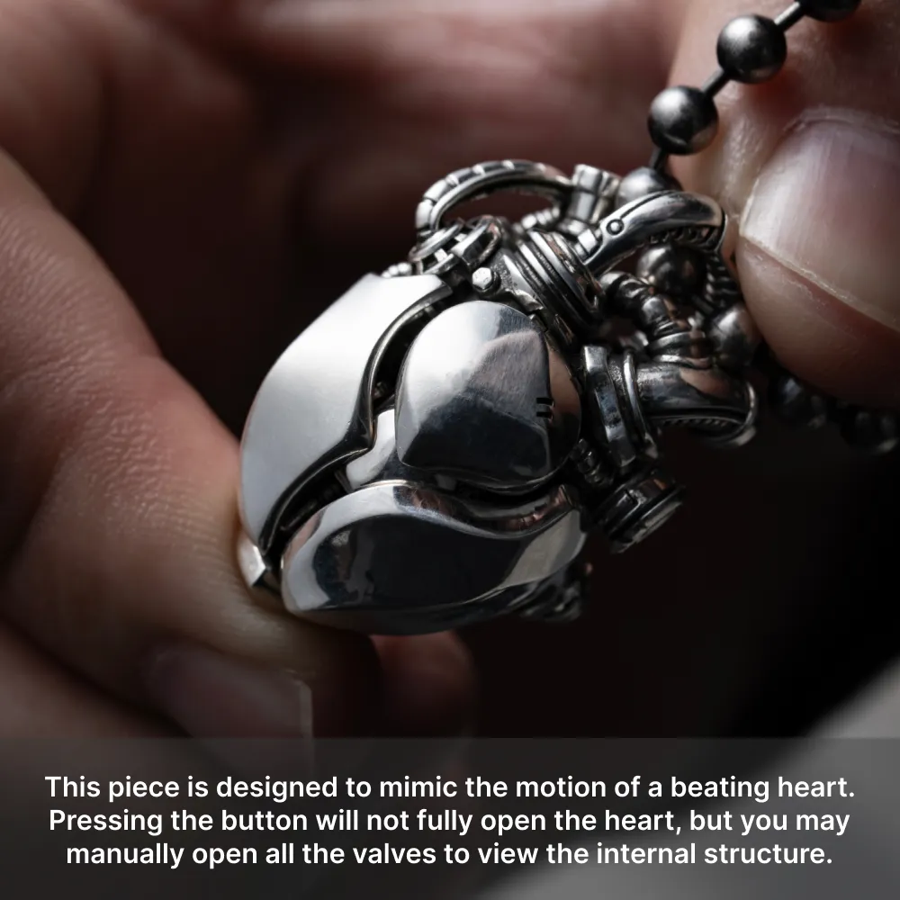 Mechanical Heart Pendant